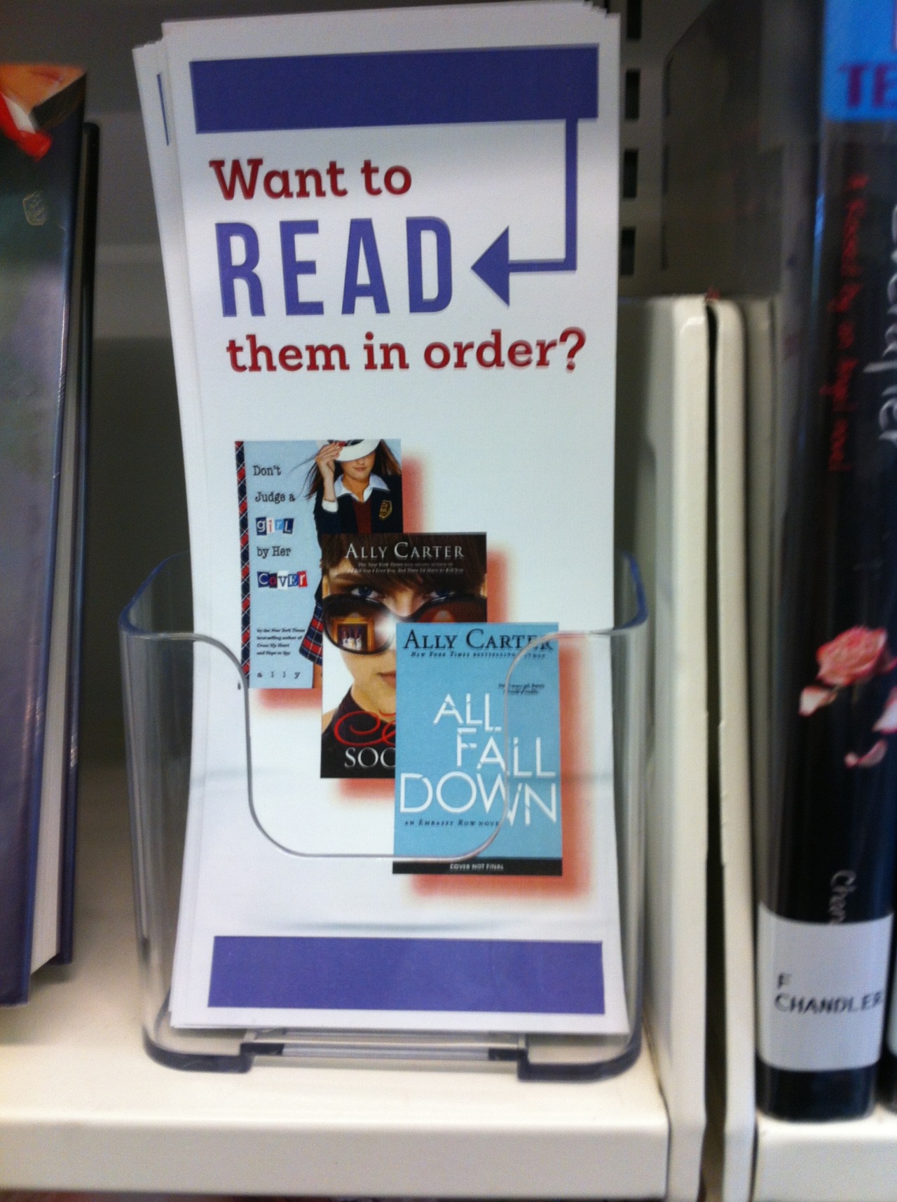 heyteenbookshey:  Elmhurst Public Library fights back against unclear book design