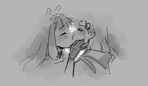 quick kiss