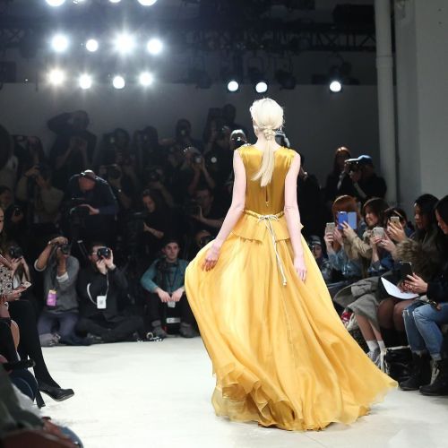 @leannemarshallofficial&rsquo;s ray of sunshine. #NYFW by nyfw