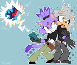 Stingybee365:  Since Everyone Liked The Crossover Ask I Got Of Silver And Blaze As