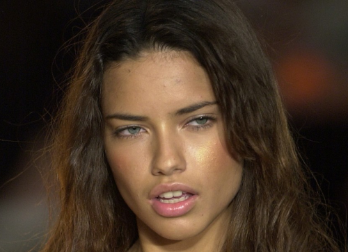 unpoly:adriana lima, early 2000′s