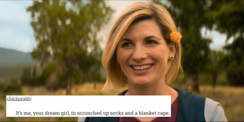 verseandvarve:thirteen + tumblr text posts, walking time lord disaster continued
