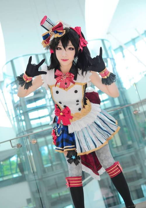 kuudererules:    Aza Miyuko Cosplayer As Nico YazawaLolita version - Love Live! School Idol Festival  