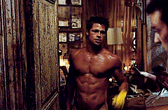 Porn photo  Brad Pitt as Tyler Durden in Fight Club