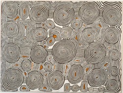 thirstyear:  Untitled, (2001) by Ronnie Tjampitjinpa :: The Collection :: Art Gallery NSW 