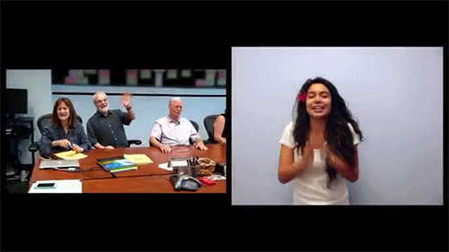 sizvideos:Watch the amazing reaction of this 14-year-old girl when she find out she is the next Disn