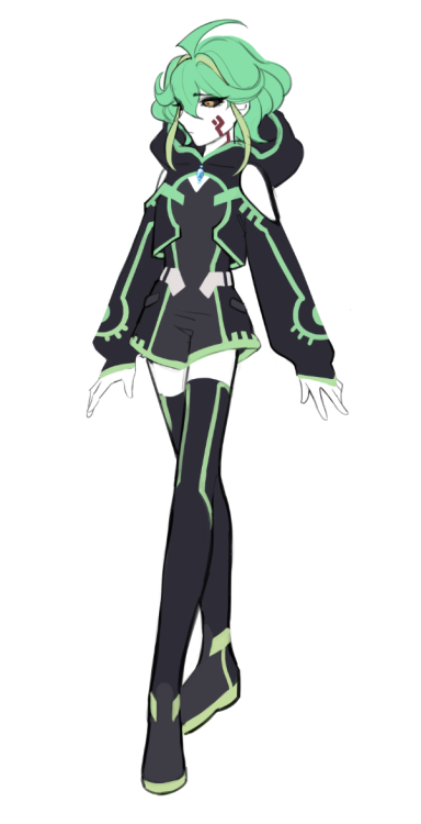 silly concept of dark signer rin perhaps? 