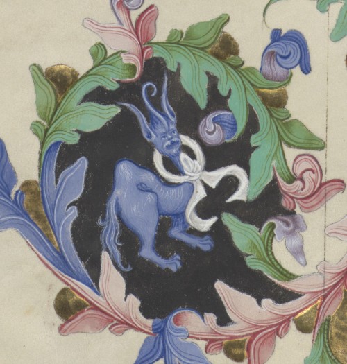 Ribboned Creatures And An Emerald Wild Man