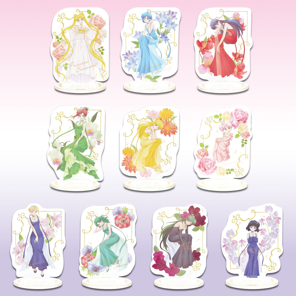 Ichibankuji 2021 Sailor Moon Eternal Princess Collection Acrylic Stand Full set 