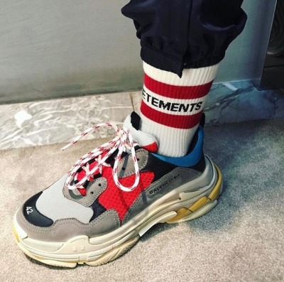 balenciaga triple s white tumblr