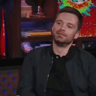 sparklymoonavenue:“Are you currently single or …?”“Can I answer it with my face?”“YEAH.”and Seb was 