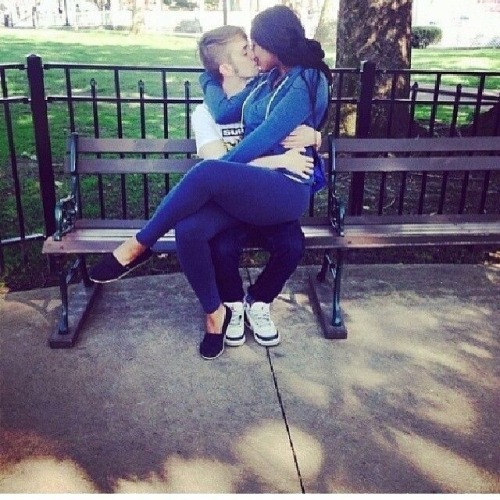 blackwomenwhitemendating:  🌹🌹🌹Beautiful interracial couple sharing a romantic kiss in the park #love #wmbw #bwwm💋💋💋