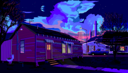 pixel art, cyberpunk, & vintage anime