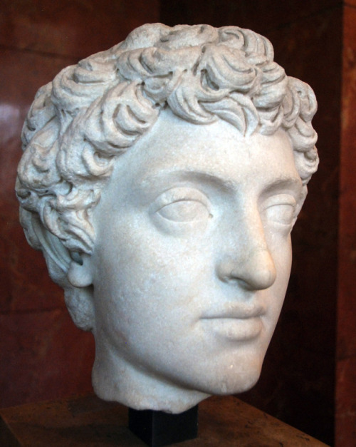 myglyptothek:Portrait of young Marcus Aurelius. C. 138 AD. Marble. Musée du Louvre, Paris. Inv. Mr 5