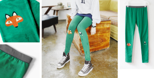 Fox &amp; Cactus Leggings - $15.57 + free ship