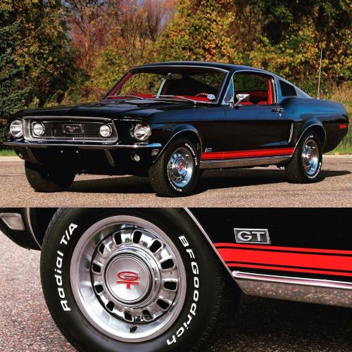 muscle-cars-aesthetics:1968 Ford Mustang GT Fastback  ⚫️⚜️⚫️⚜️⚫️⚜️⚫️⚜️⚫️⚜️⚫️⚜️⚫️⚜️⚫️ Some facts Moto