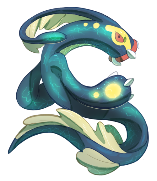 stinkystunfisk:  weirdly hard to draw eel 
