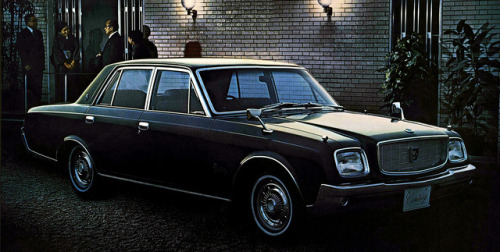 What a difference 50 years makes contrasting views of Toyota Century, 1967 and Toyota Century, 2017.