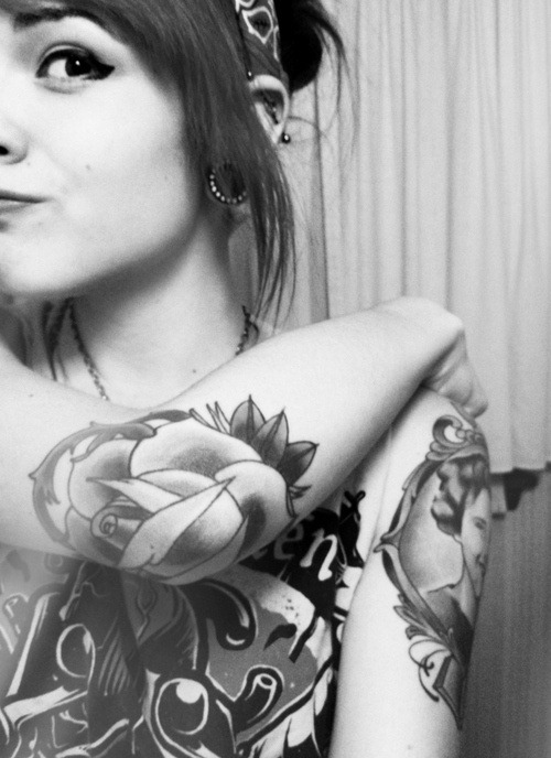 Women with tatoos