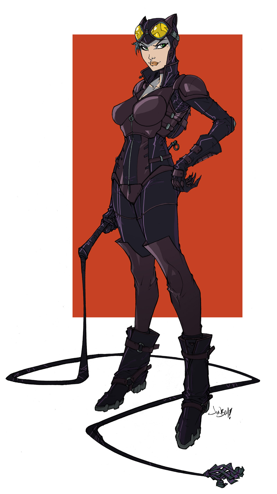 bear1na:Catwoman and Zatanna by Jonboy Meyers, colours by LogicFun *
