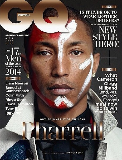 billidollarbaby:  Pharrell Williams by Hunter &amp; Gatti for GQ UK October 2014