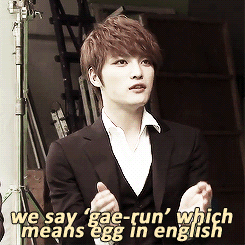 yoonmin:  jaejoong saying something stupid while looking like the most confident person in the world what’s new  