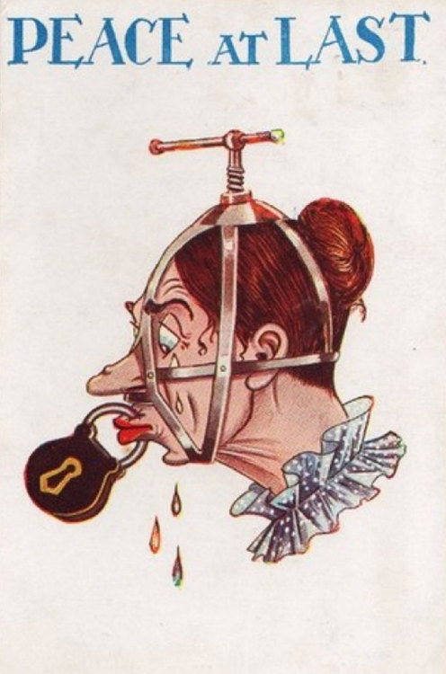 momo12139:sixpenceee:These unbelievable vintage postcards from the early 1900s were used as propagan