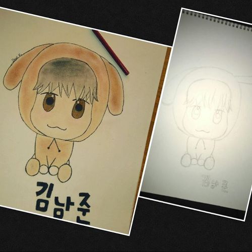 Before And After! ^^ #chiby #kawaiiiiiiii #joonie