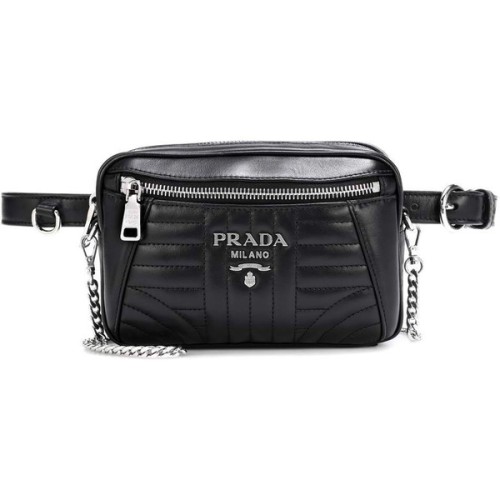 Prada Diagramme Leather Belt Bag ❤ liked on Polyvore (see more prada bags)