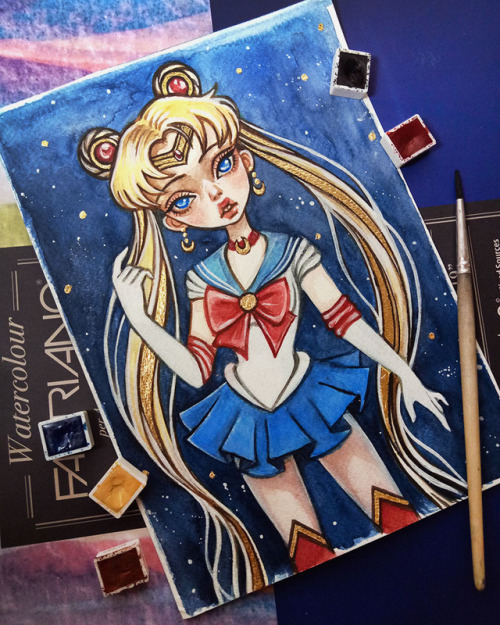 Sailor Moon Already available in my Etsy www.etsy.com/shop/BlackFuryArt