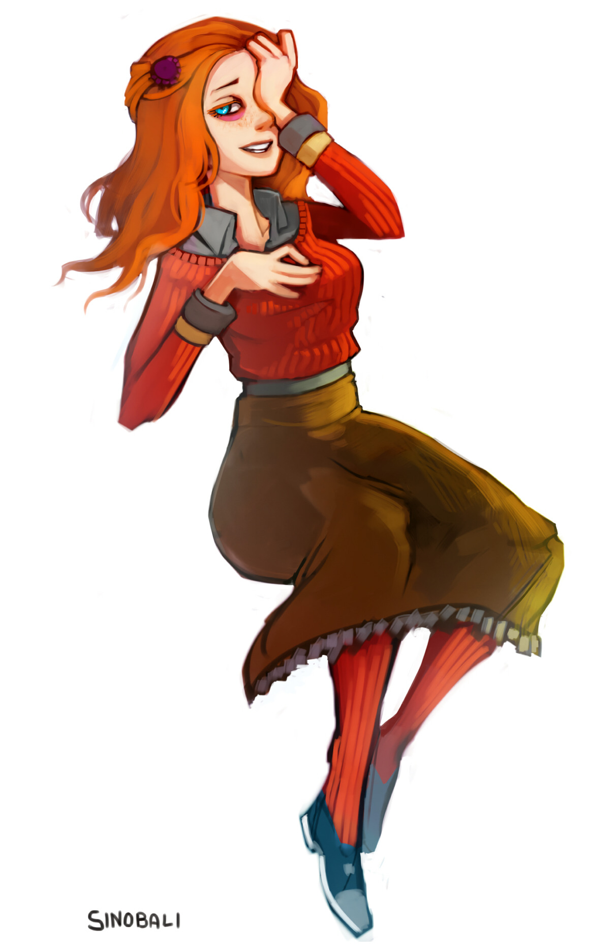SINOSTEAM — DIANA from ZERO ESCAPE Not so quick sketches, a...