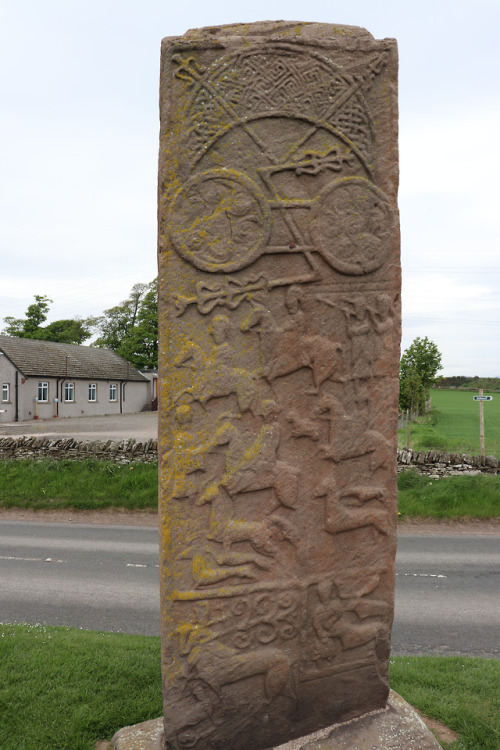 ‘The Roadside Cross’, Aberlemno Pictish Stones, Aberlemno, Angus, Scotland, 20.5.18.The 