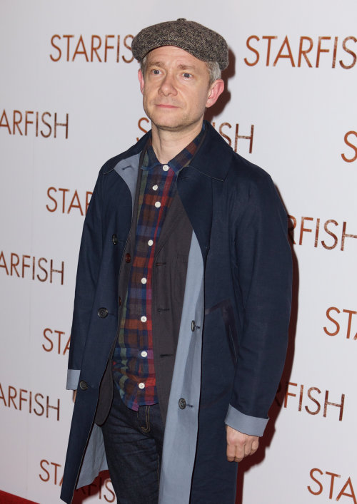 【HQ】Martin Freeman attends the UK film premiere of “Starfish” at The Curzon Mayfair on O