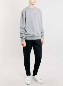 wantering-blog:  Chill Essential        Topman Grey Vintage Oversized Sweatshirt  #fashion