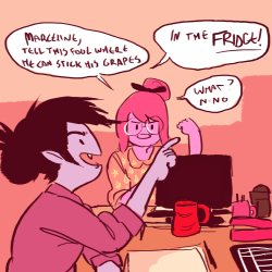 beabaebea:  bubbline AU doodz from twitter