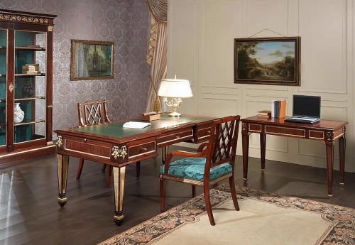 Vimercati Luxury Classic Furniture from Italy.  Home Office Splendor.