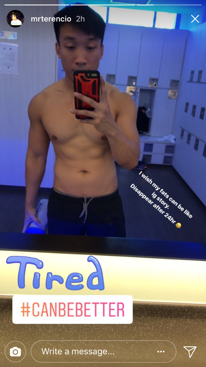 luvgaysects:  Terence Ong. IG: mrterencio Gyms at Tampines TF
