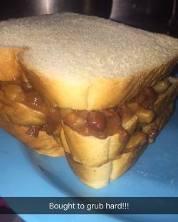 #Chili #Beans #Potatoe #Sandwiches