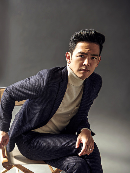flawlessgentlemen: John Cho photographed by Sean Seung Lee for Elle Korea (2018)