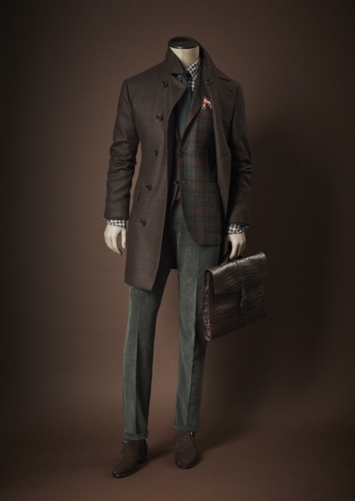 theitaliancut:Kiton F/W 2015-16.