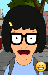 eroticfriendfictions:  Tina Belcher + emojis [insp.] 