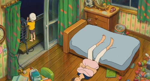 susuwatori:  Ghibli bedrooms