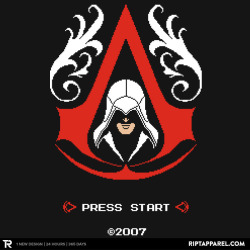 gamefreaksnz:  Assassin’s Pixels by TravisPixels US บ for 24 hours only @RiptApparel