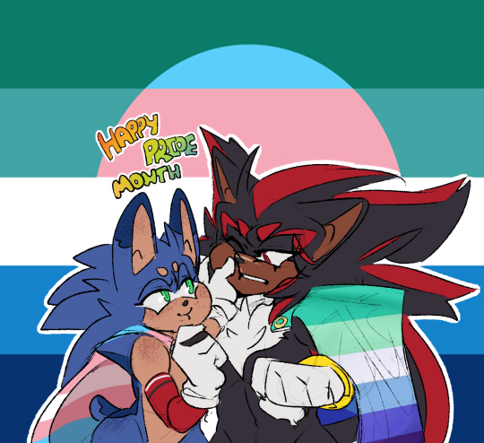 I draw skeletons and hedgehogs — Happy Pride Month you stinkies. Take a  series of