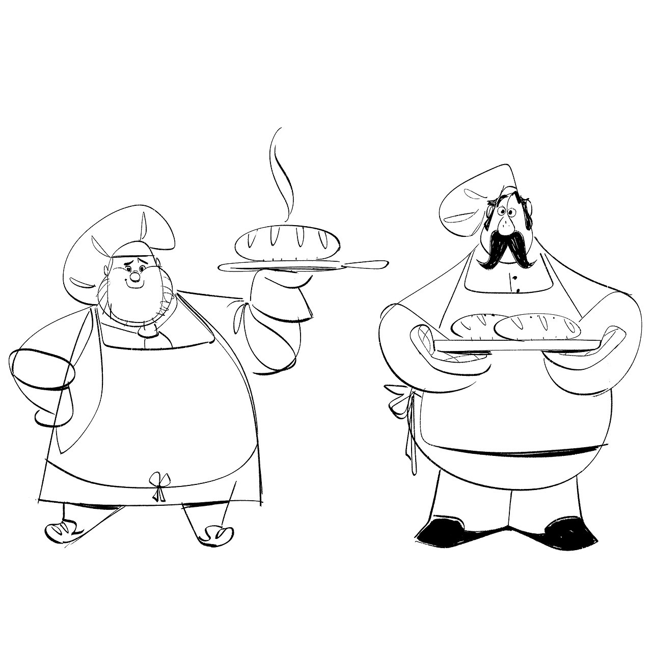 bobbypontillas: An assortment of character concepts from Season 1 of Tangled to end