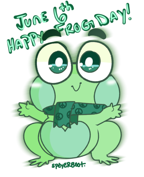 HAPPY FROG DAY! 