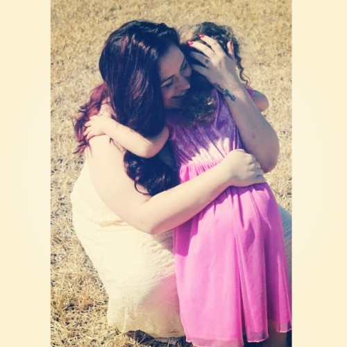 housewifeswag:  Happy birthday to the little princess that made me a momma. 4 years ago today I got to hold this sweet angel for the first time and my entire world was turned right side up and my heart has lived out of my chest ever since. Happy birthday