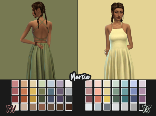 Two Sifix Dresses in The Academia Palettes56 Standalone colors in my Academia PalettesCustom Thumbna