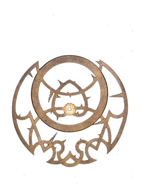 nocturlabium:“In the year 1558 Julius Caesar Luchino of Bologna arranged to have this astrolabe made