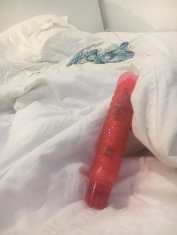 lordellis:  Got to give this Logan Multispeed vibrator a test drive, from Pink BOB.  Honestly….it was a pleasant surprise! She loved the ridges, which feel especially great upon penetrating and when you turn the rotating vibe adjustment on high, then